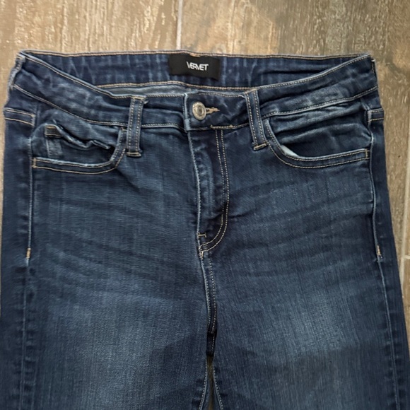 VERVET BY FLYING MONKEY Deep Indigo Skinny Jeans - Picture 2 of 8